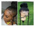 ponytail cornrow wig