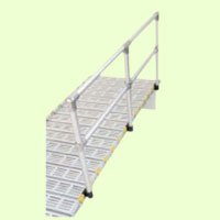 Roll-A-Ramp 4040-8 8 ft. Aluminum Handrail Kit