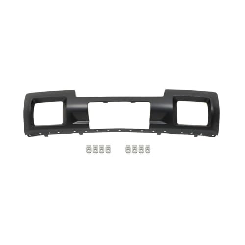OKJHFD For GMC for Sierra 2500HD3500HD 2015-2019 Front Bumper Black Plastic 1 X Skid Plate GM1053104C 23178780 23178964 GM1053103C 23178779 HP76653