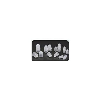 902CF-A BU-UP Core Forms Assorted Sizes Clear Plastic 100/Pk
