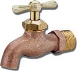 Matco-Norca FY-692 HOSE BIBB- ROUGH BRASS, PLAIN END, MIP INLET