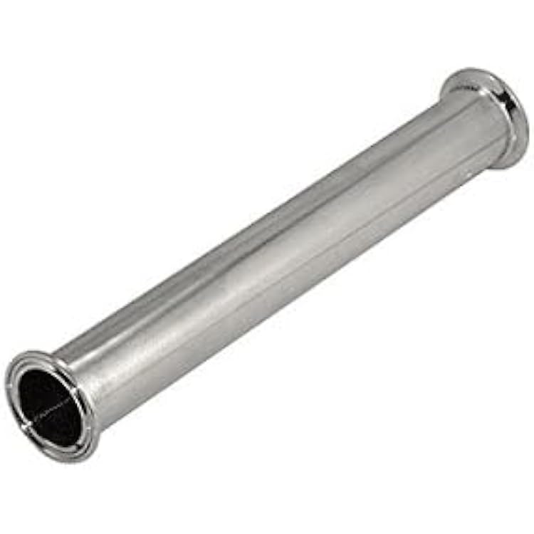 QSP 1.5 Stainless Steel 304 SS304 Tri Clamp Spool Column Tri-Clamp Spool By Quality Stainless Parts 1.5 x 6 12 18 12