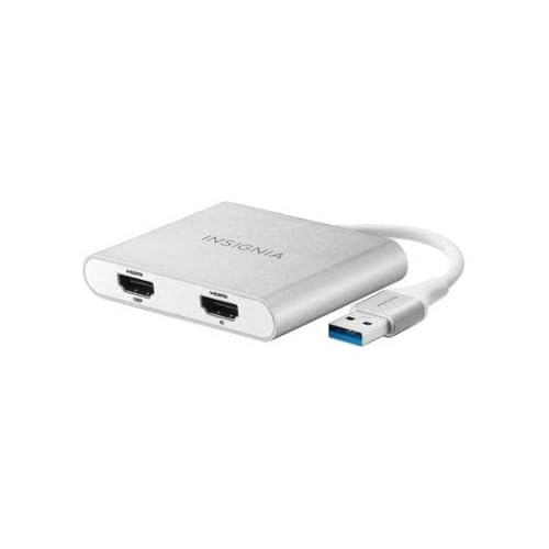 Insignia USB 3.0 to Dual HDMI with 4K Adapter NS-PU32H4A-C