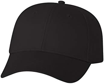 Valucap - Lightweight Twill Cap - VC100 - Adjustable - Black