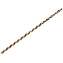 6 Pcs, #34 X 12 Cobalt Aircraft Extension Drill Bit, Glbcox1234, Flute Length: 1-1/2"; Overall Length: 12"; Shank Type: Round; Number of Flutes: 2 Cutting Direction: Right Hand