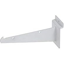 Slatwall Shelf Bracket, 6" White