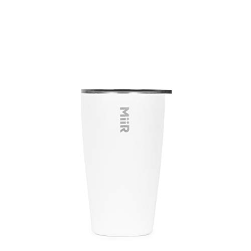 MiiR Insulated Tumbler with Press-on Lid for Coffee, Tea and Car Cup Holder Compatible