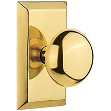 Nostalgic Warehouse Studio Plate & New York Round Door Knob