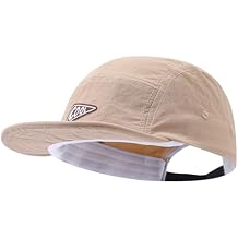 5 Panel Hats for Men Quick Dry Baseball Cap Short Brim Caps Casual Dad Hat Trucker Hats Hip Hop Cadet Caps Sun Hat