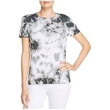 Dolan Womens Green Stretch Tie Dye Short Sleeve Crew Neck T-Shirt S
