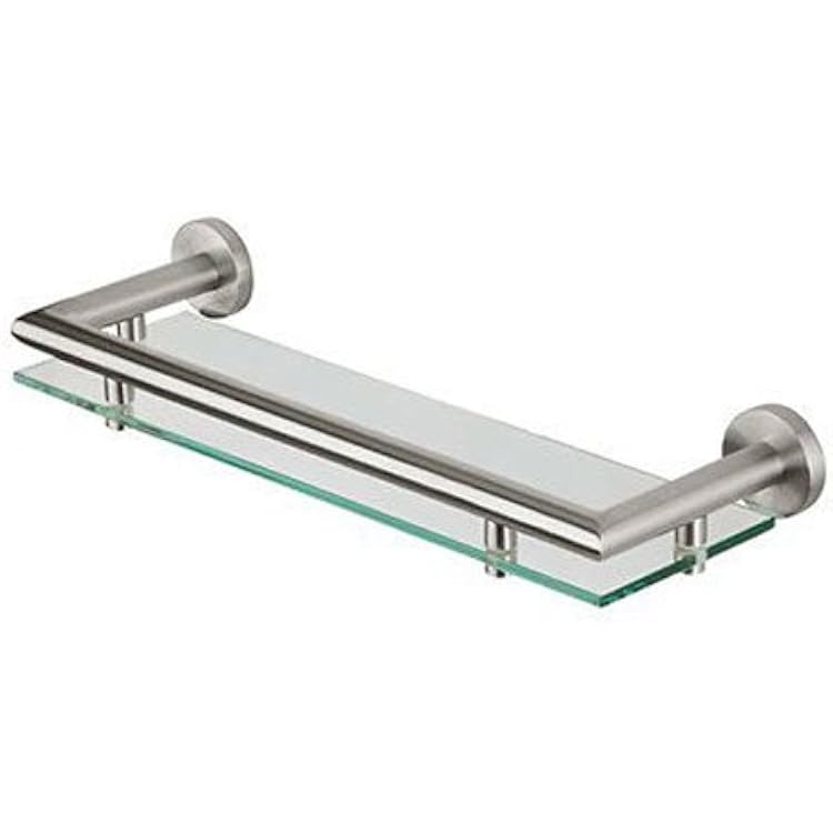 6501-02-35-638845266864 Nemox Collection Bathroom Shelf, Chrome