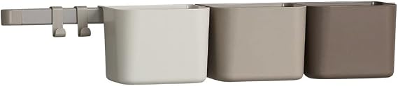 Leander Matty Matty 3-Pieces Organizer, Cappuccino