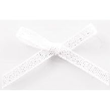 3mm Mini Ribbon Bows Opal - Each