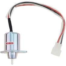 FridayParts 12V Stop Solenoid 1503ES-12S5SUC5S SA-4562T SA-5213 119653-77950 Compatible for Woodward Yanmar Engine