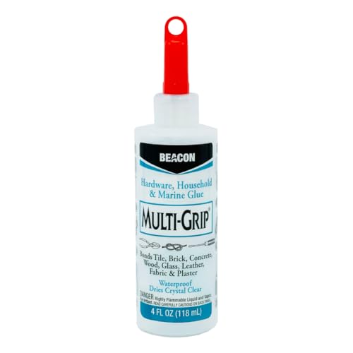 Multi-Grip All Purpose Marine Glue - Perfect for DIY, IndoorOutdoor Projects, Bonds on Multiple Surfaces, Super Strong, 4-Ounce
