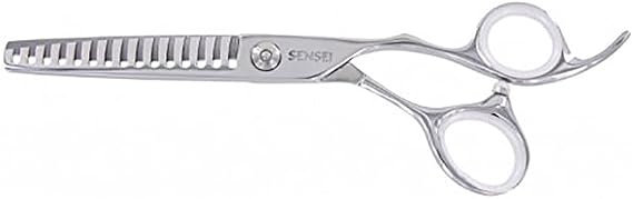 Shears Cg 6" Left Handed Crane Grip 15 Tooth Texture Flat Line Shear