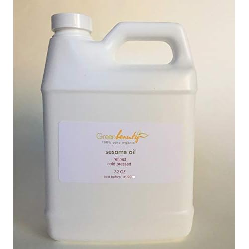 Sesame Oil Refined Carrier Cold Pressed 100% Pure 4 Oz To 1 Gallon 32 Oz