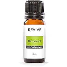 Bergamot Essential Oil by Revive Essential Oils - REVIVEEO - 100% Pure Therapeutic Grade, for Diffuser, Humidifier, Massage, Aromatherapy, Skin & Hair Care