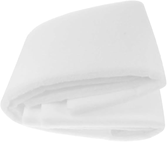 Fire Retardant Hypoallergenic Polyester Wadding Roll, 68cm x 5m for Quilting, Bedding, Cushions, Upholstery, Sewing, Padding & Crafts（200g/m²）