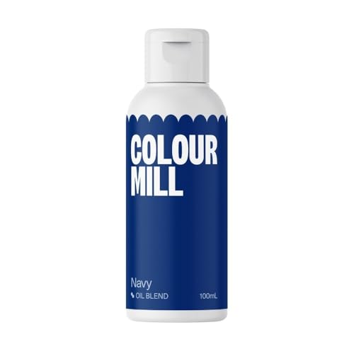 Colour Mill Oil-Based Food Coloring, 100 Milliliters Navy
