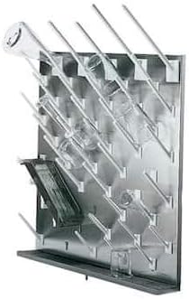 Cole-Parmer AO-67035-90 White peg for Modular Stainless Steel Drying Racks, 4"L (Pack of 6)