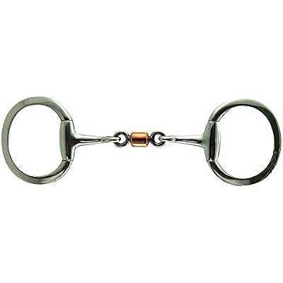 Coronet Copper Roller Eggbutt Horse Bit, 5-Inch