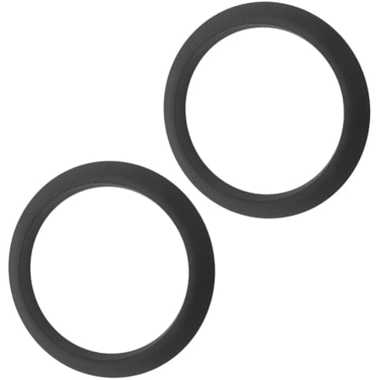 Silicone Brewing Group Seal For Nuova Simonelli Appia, 8.2mm Thick, Black2PCS