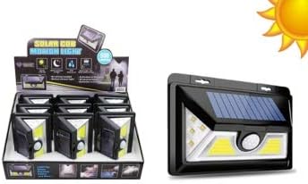 Diamond Visions 08-2584 Solar COB Motion Light 500 Lumens (1 Light)