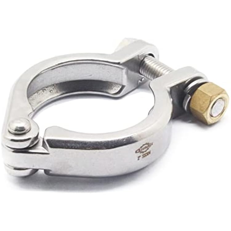 QiiMii 2 SS304 Sanitary Heavy Duty I-Line & Q-Line Clamps - High Pressure Bolted