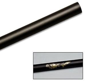 Foam Covered Bo Staff - Black - 6 ft