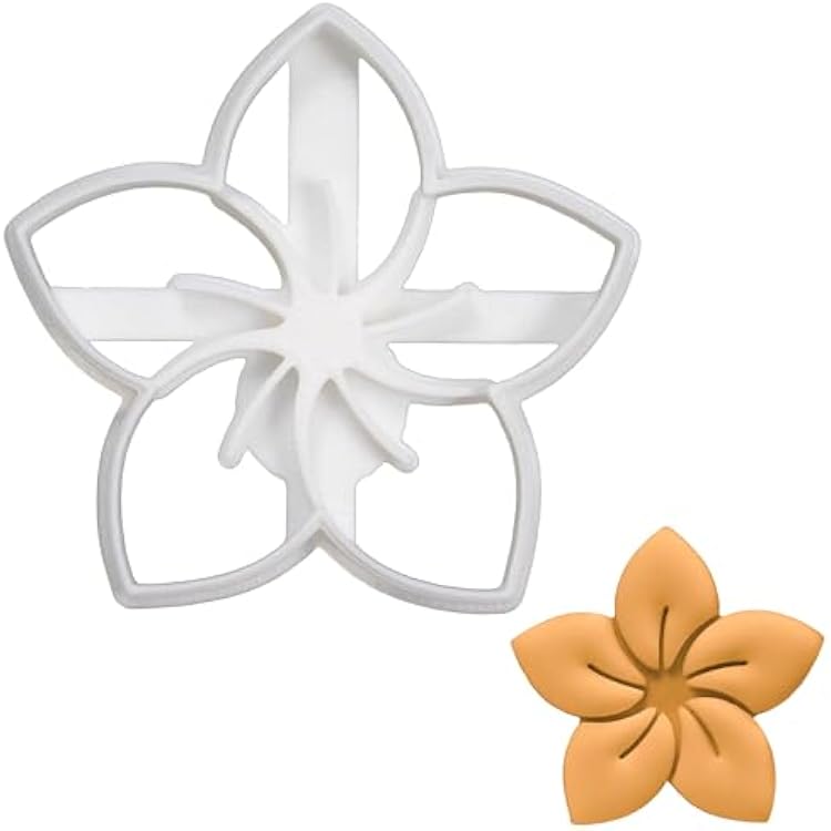 Frangipani cookie cutter, 1 piece - Bakerlogy