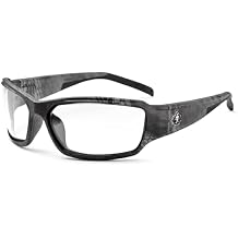 Ergodyne - 51303 Skullerz Thor Anti-Fog Safety Glasses - Kryptek Typhon Black Camo Frame, Clear Lens