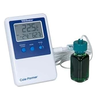 Traceable Refrigerator/Freezer Thermometer: 1 Bottle Probe