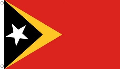 5ft x 3ft (150 x 90 cm) East Timor 100% Polyester Material Flag Banner Ideal For Pub Club School Festival Business Party Decoration