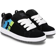 DC Shoes Boys Court Graffik Youth Skate Shoe