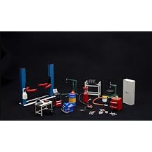 Garage Kit Set (Version 2) for 1/18 Scale Models by Autoart 49111