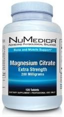 Magnesium Citrate Extra Strength 200 mg 120 Tablets