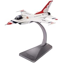 Lockheed F-16 Fighting Falcon Fighter Aircraft Thunderbirds United States Air Force Collector Series 1/100 Diecast Model by Air Force 1 AF1-0142A