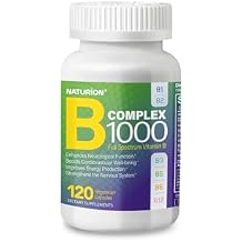 B Complex 1000 - Full Spectrum of B Vitamins for Energy, Heart & Immune Support - B-Complex Supplement with Adaptogens - 120 Capsules, 120-Day Supply