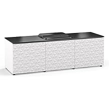Salamander Designs Chameleon Collection Milan 237 Projector Integrated Cabinet for Epson LS100 Projector (White)