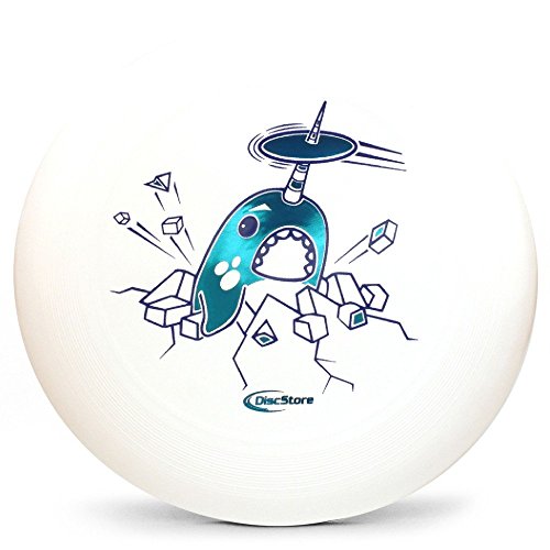 Discraft Ultrastar 175g Ultimate Disc - USA Ultimate Approved Flying Disc for Competition and Outdoor Games, Custom Design Discraft Discs, Great for All Ages and Skill Levels - Narwhal
