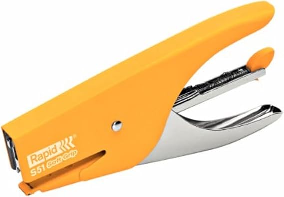 Rapid Stapler Collet Type Soft S51-12 Page Capacity, Yellow