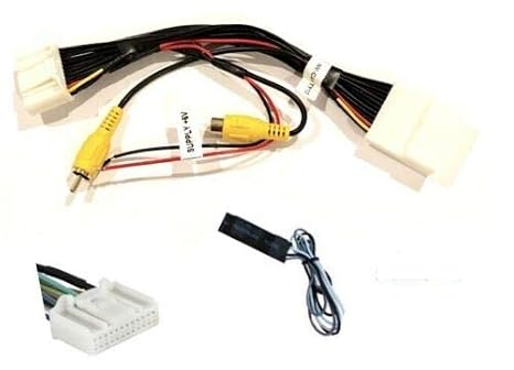 Retain OEM Factory Backup Reverse Camera to New Aftermarket Car Stereo Display/Navigation Radio Wire Harness w/ 6 Volt Converter for Some Toyota and Scion -Important- Vehicles Listed Below