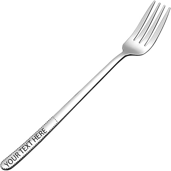 Personalized fork, customized fork,Dinner Forks (Dinner Forks(8.1in))