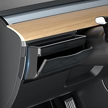 Topfit Dashboard Organizer for Tesla Model Y Model 3 Multifunctional Storage Box Sunglasses Phone Holder Glove Box Organized Accessories for Tesla Model Y/3 2017-2024.
