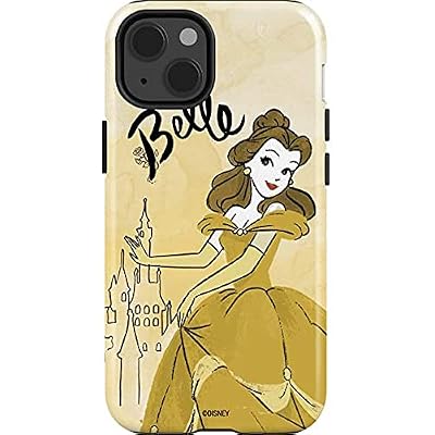 Skinit Impact Phone Case Compatible with iPhone 13 - Officially Licensed Disney Princess Belle Design