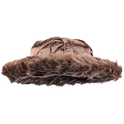 Dress-Up-America Matzah Shtreimel- Jewish Fur Hat - Great for Halloween, Purim and Year-Round - Traditional Jewish Headgear for Adults - Brown