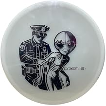 Area 51 | Stable Disc Golf Putter and Approach Disc | Premium Glow in The Dark Plastic
