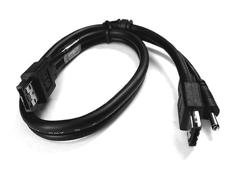 Oyen Dgiital eSATA to eSATA + DC Input Power Cable (ESATAP-Power-Cable)