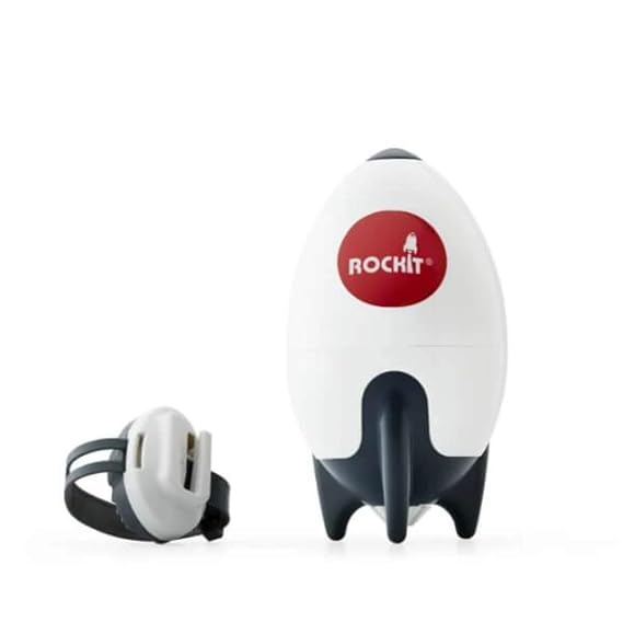 Rockit Rocker (AA Battery Version) - Baby Sleep Aid Gently Rocks Any Stroller or Buggy, Adjustable Speed with 60 Minute Timer - Fits All Pushchairs & Prams to Create a Portable Baby Bouncer